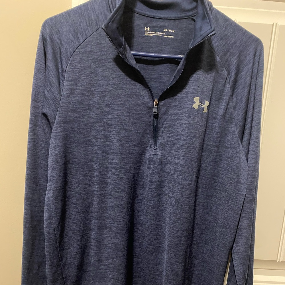 Navy mens medium thin pullover like new